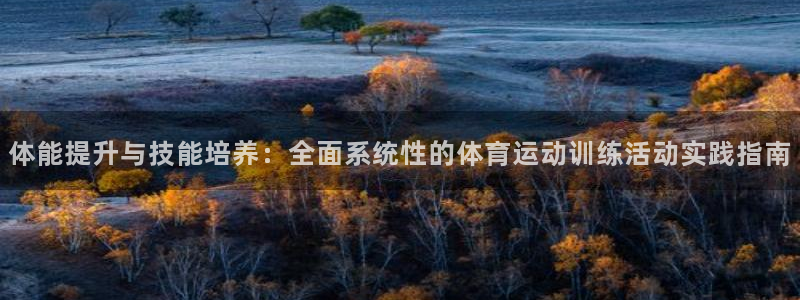 vsport体育官方正版app开户：体能提升与技能培