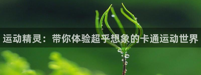 vsport体育官方正版app代理：运动精灵：带你体验超乎想